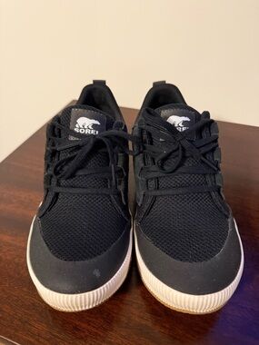 Sorel Out N About III Low Waterproof Black Sneakers Size 8.5
